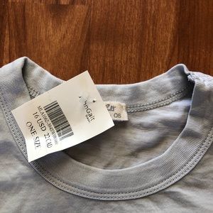 Brandy Melville John Galt pale blue tee